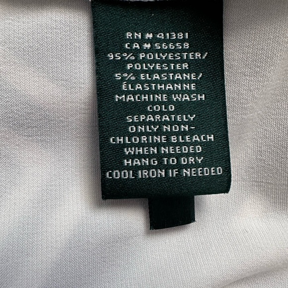 Lauren Ralph Lauren Women’s Size 12 Geometric Print Twist Sheath Dress - Picture 8 of 8